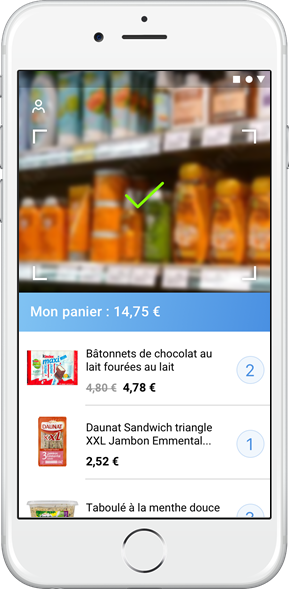 scan produit mobile paiement snapp